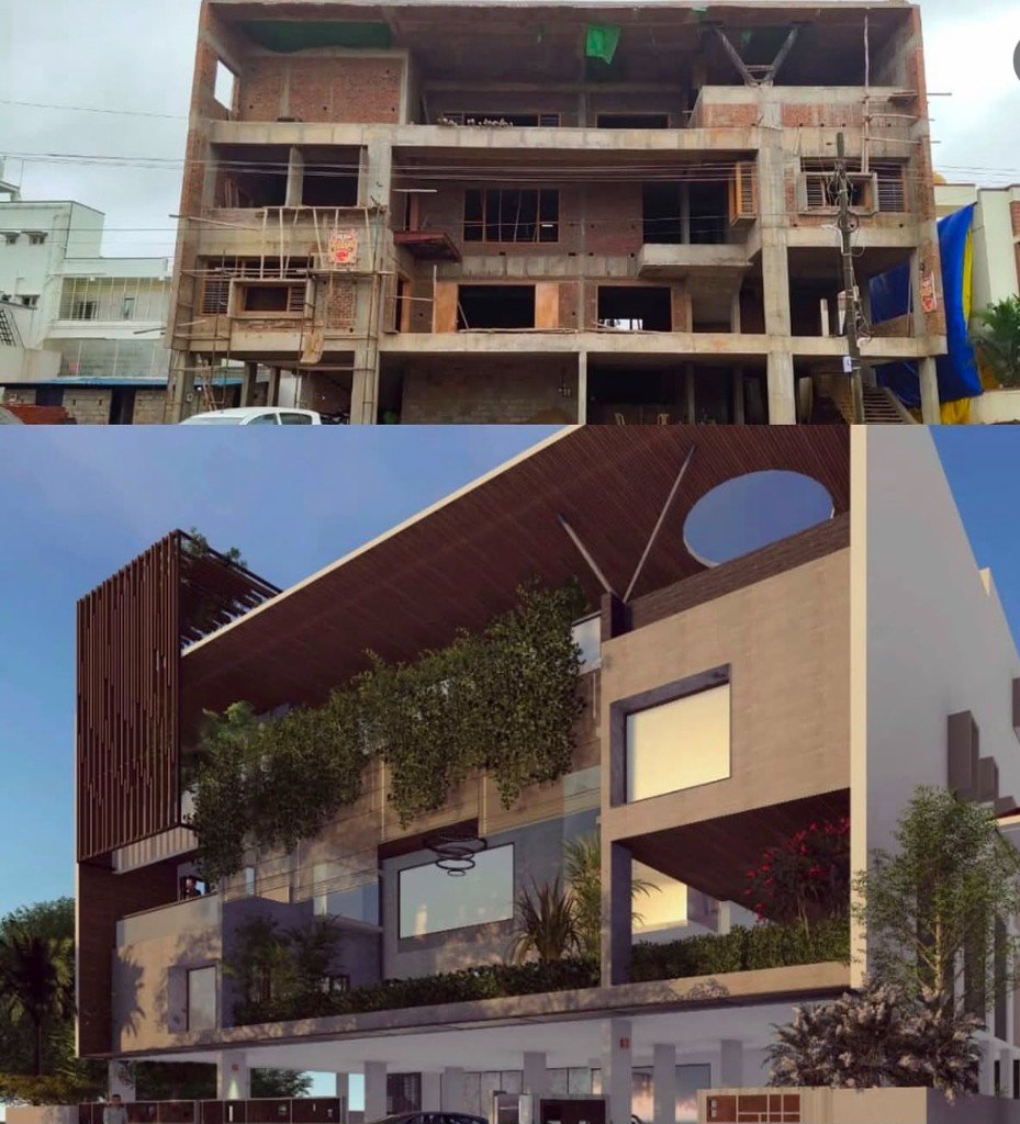 Cantilevered Modern Villa