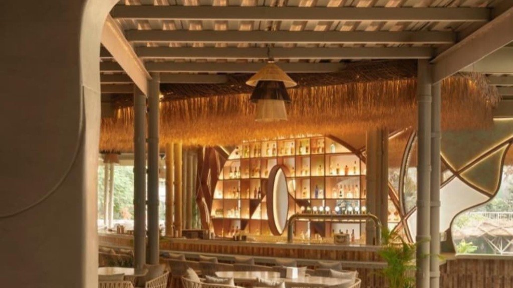 Timber and glass commercial structure — Space Structures Consulting Engineers Bengaluru